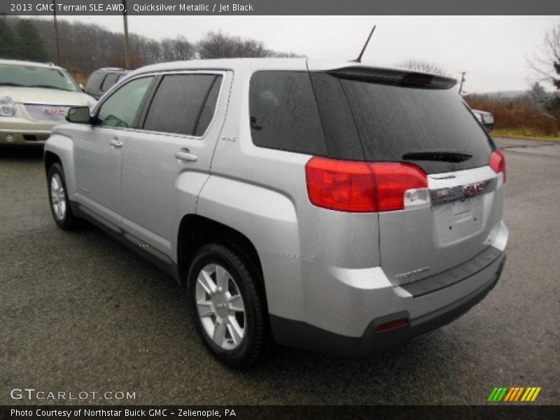 Quicksilver Metallic / Jet Black 2013 GMC Terrain SLE AWD