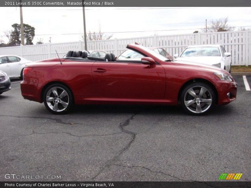  2011 IS 350C Convertible Matador Red Mica