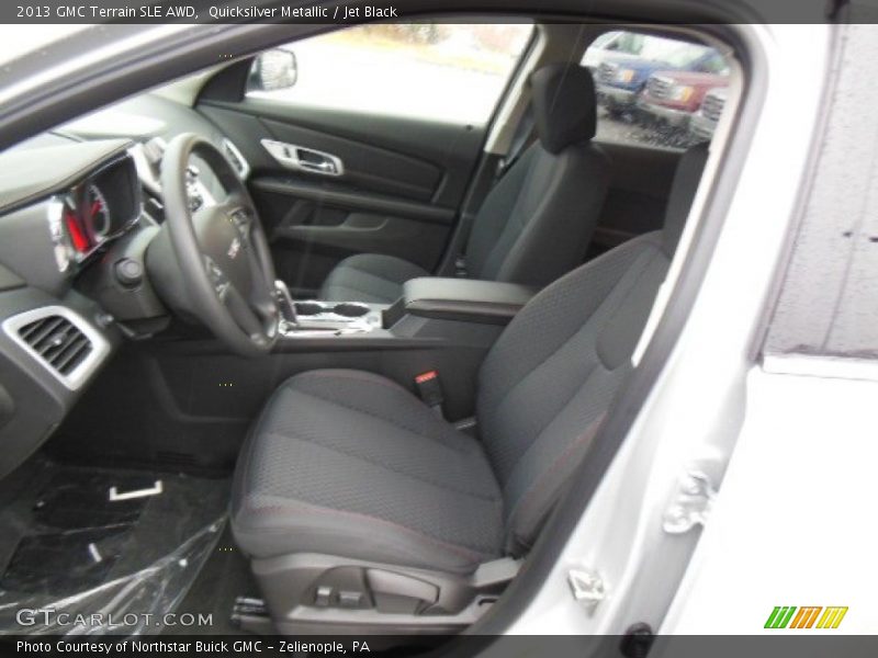 Quicksilver Metallic / Jet Black 2013 GMC Terrain SLE AWD