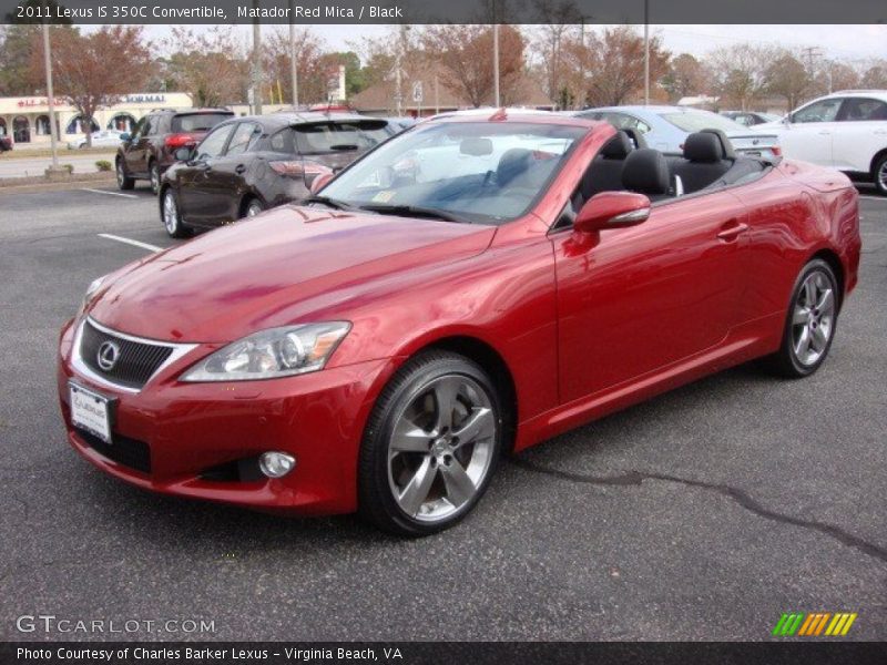 Front 3/4 View of 2011 IS 350C Convertible