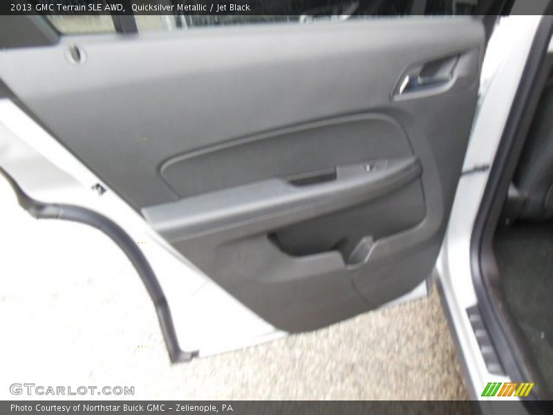 Quicksilver Metallic / Jet Black 2013 GMC Terrain SLE AWD