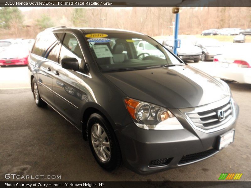 Polished Metal Metallic / Gray 2010 Honda Odyssey EX-L