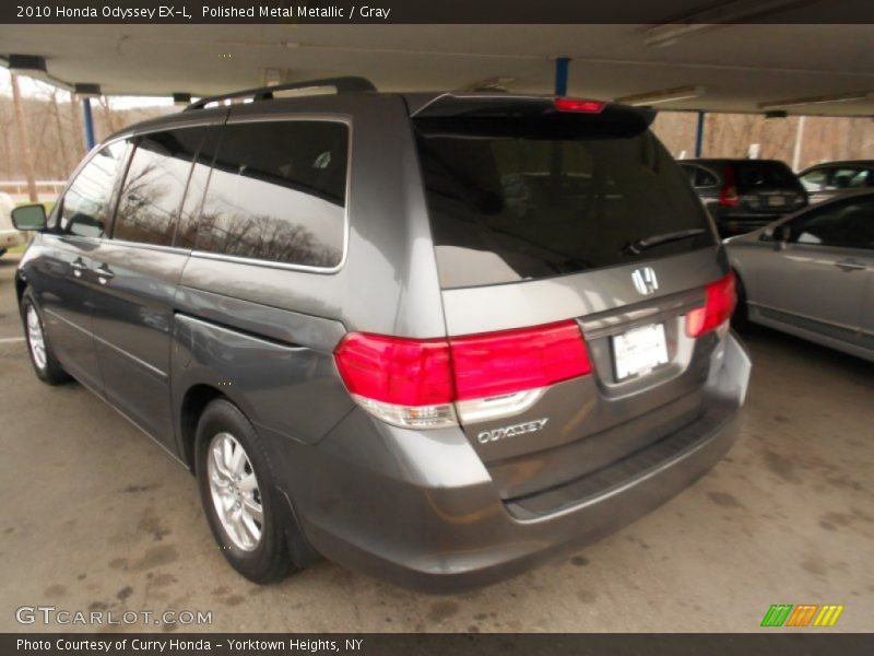 Polished Metal Metallic / Gray 2010 Honda Odyssey EX-L
