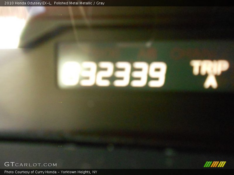 Polished Metal Metallic / Gray 2010 Honda Odyssey EX-L