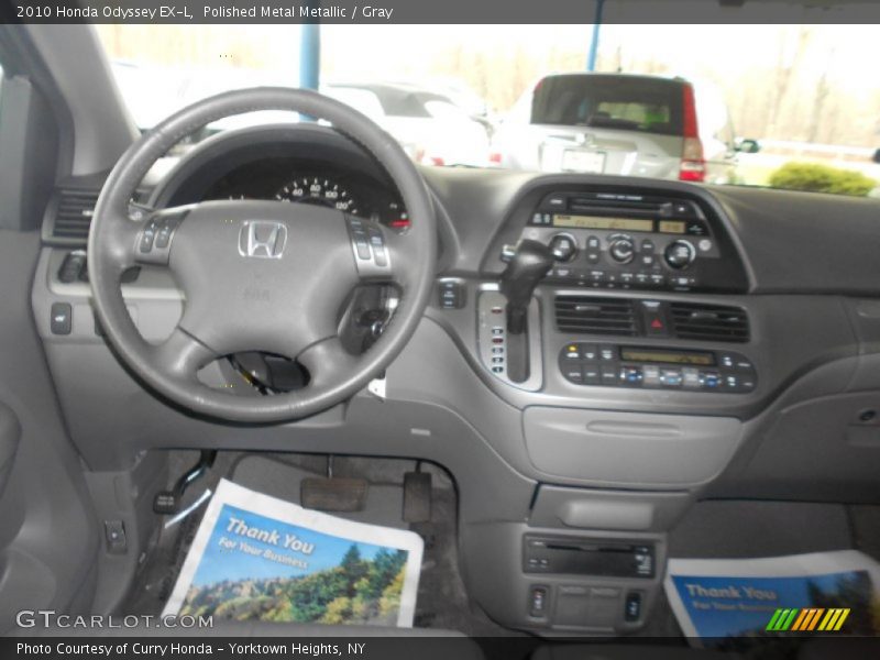 Polished Metal Metallic / Gray 2010 Honda Odyssey EX-L