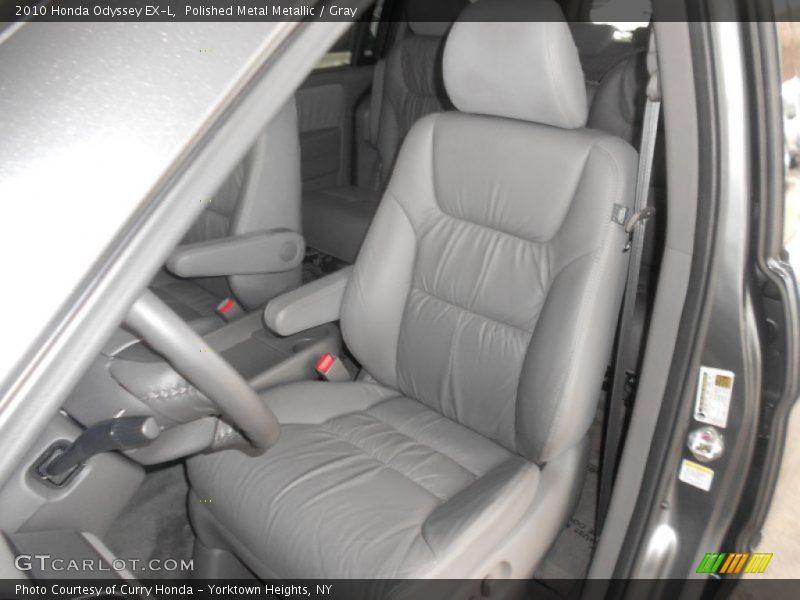 Polished Metal Metallic / Gray 2010 Honda Odyssey EX-L