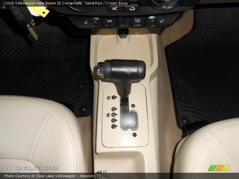Salsa Red / Cream Beige 2008 Volkswagen New Beetle SE Convertible