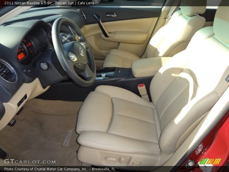 Tuscan Sun / Cafe Latte 2011 Nissan Maxima 3.5 SV