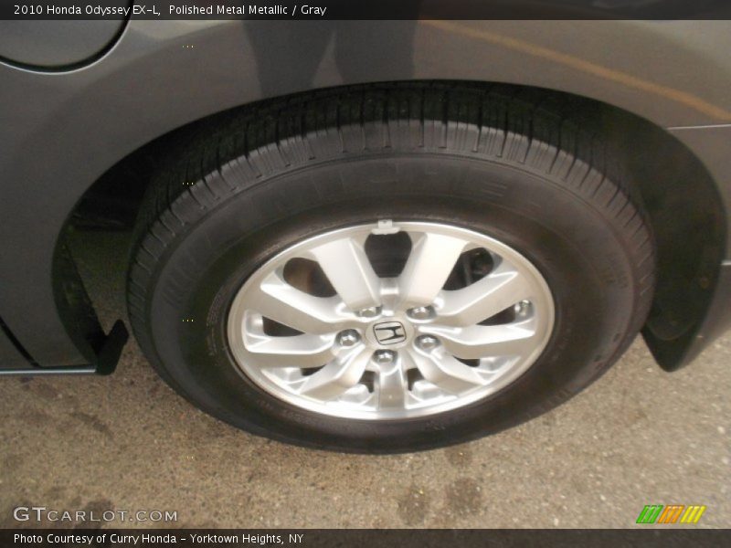 Polished Metal Metallic / Gray 2010 Honda Odyssey EX-L