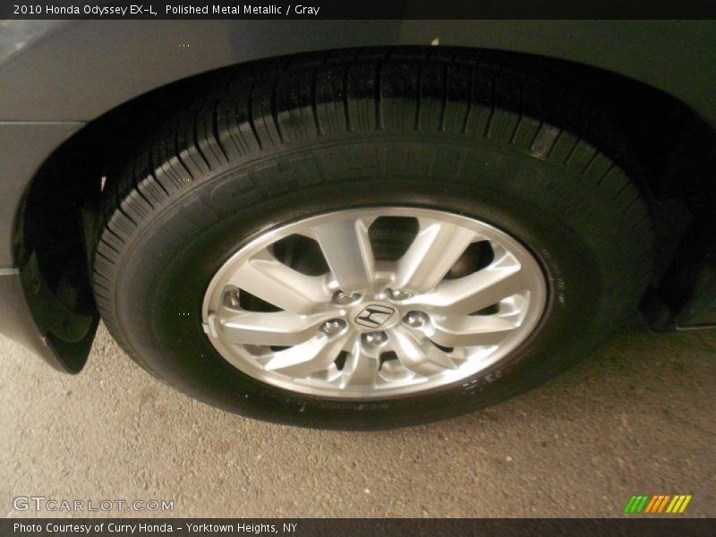 Polished Metal Metallic / Gray 2010 Honda Odyssey EX-L