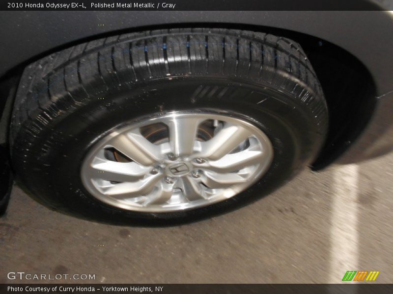 Polished Metal Metallic / Gray 2010 Honda Odyssey EX-L