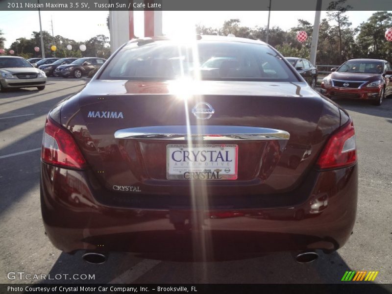 Tuscan Sun / Cafe Latte 2011 Nissan Maxima 3.5 SV