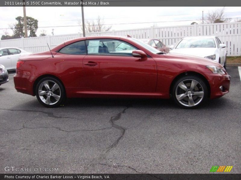  2011 IS 350C Convertible Matador Red Mica