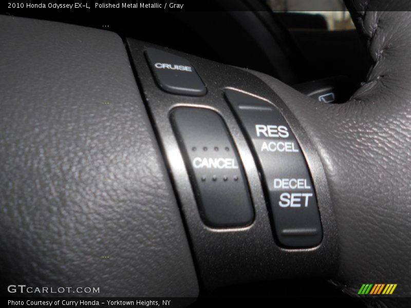 Polished Metal Metallic / Gray 2010 Honda Odyssey EX-L