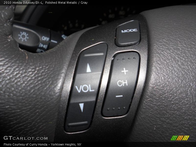 Polished Metal Metallic / Gray 2010 Honda Odyssey EX-L