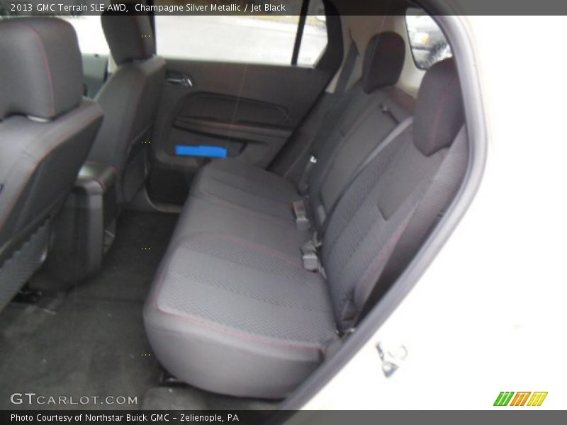 Champagne Silver Metallic / Jet Black 2013 GMC Terrain SLE AWD