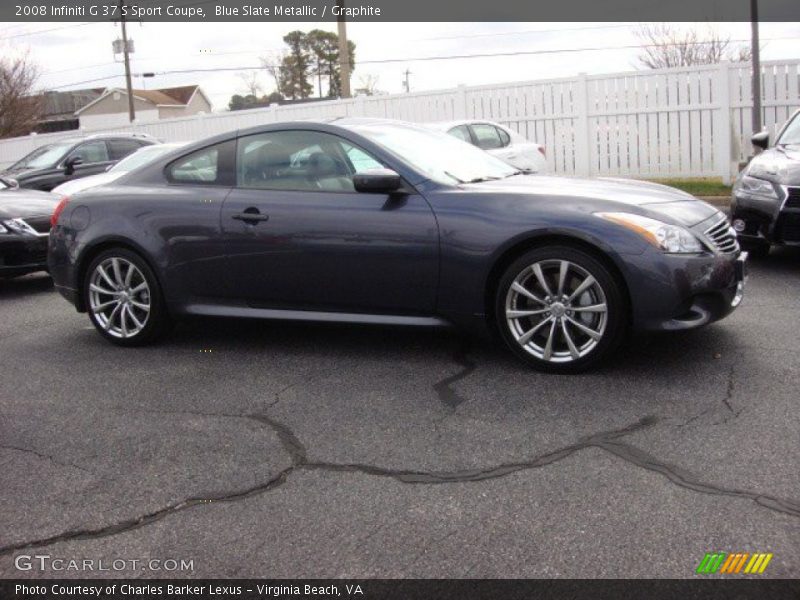 2008 G 37 S Sport Coupe Blue Slate Metallic