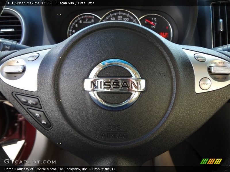 Tuscan Sun / Cafe Latte 2011 Nissan Maxima 3.5 SV