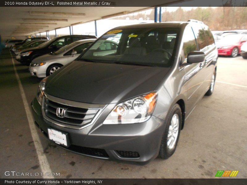Polished Metal Metallic / Gray 2010 Honda Odyssey EX-L