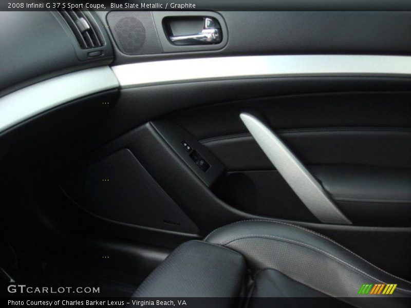Blue Slate Metallic / Graphite 2008 Infiniti G 37 S Sport Coupe