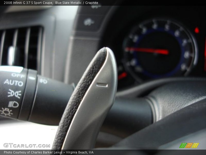 Blue Slate Metallic / Graphite 2008 Infiniti G 37 S Sport Coupe