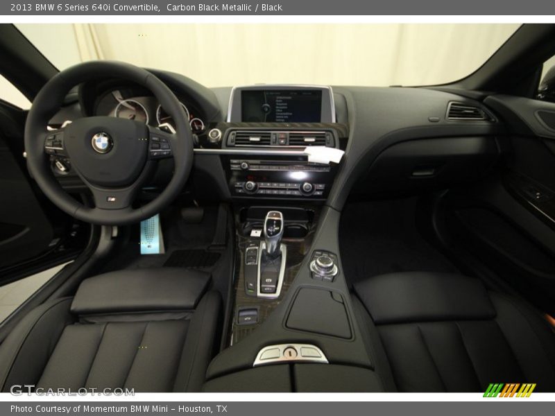 Carbon Black Metallic / Black 2013 BMW 6 Series 640i Convertible