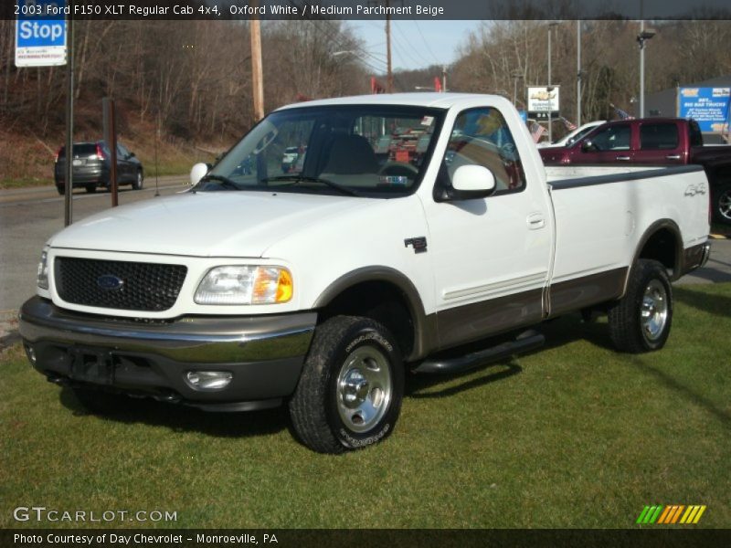 Front 3/4 View of 2003 F150 XLT Regular Cab 4x4