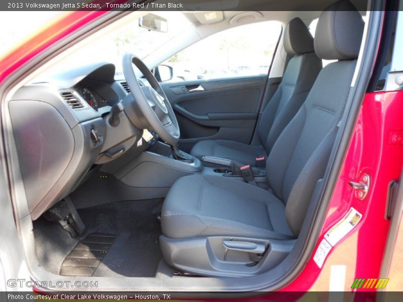 Tornado Red / Titan Black 2013 Volkswagen Jetta S Sedan