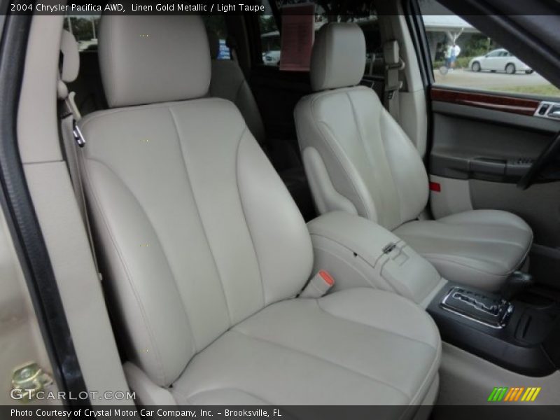 Front Seat of 2004 Pacifica AWD