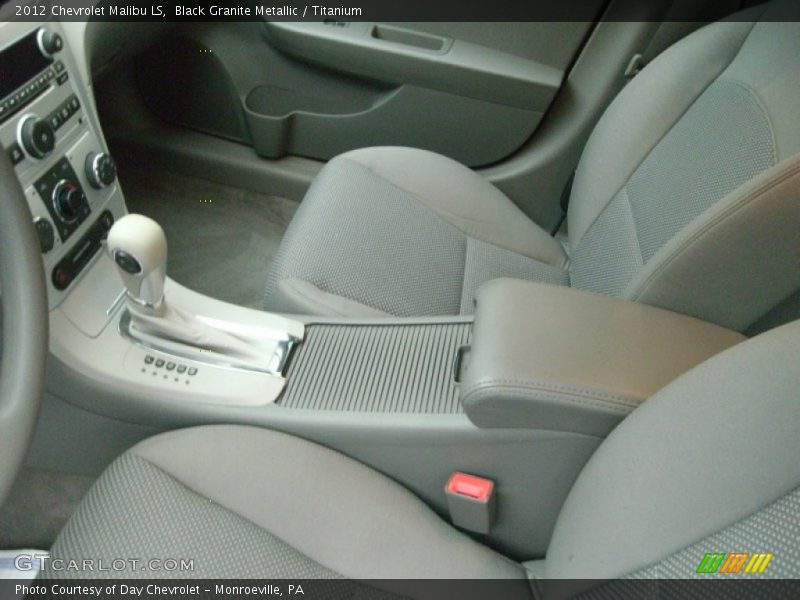 Black Granite Metallic / Titanium 2012 Chevrolet Malibu LS