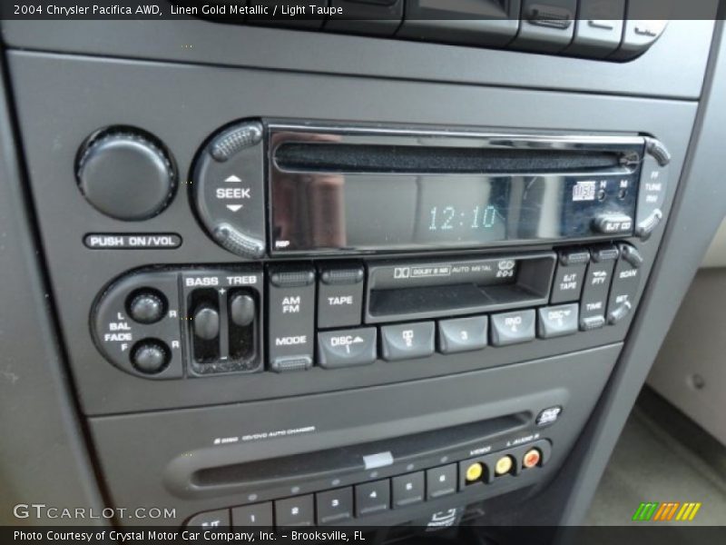 Audio System of 2004 Pacifica AWD
