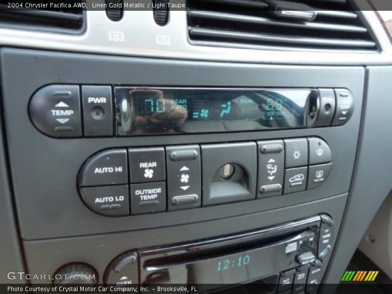 Controls of 2004 Pacifica AWD
