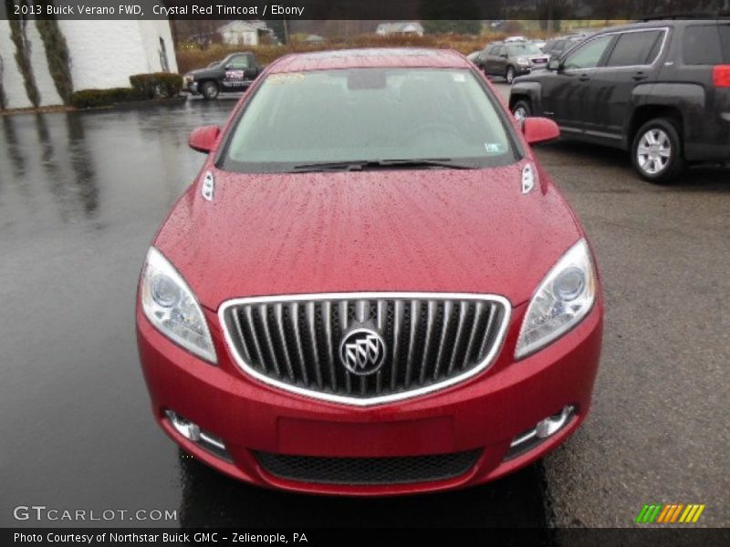 Crystal Red Tintcoat / Ebony 2013 Buick Verano FWD