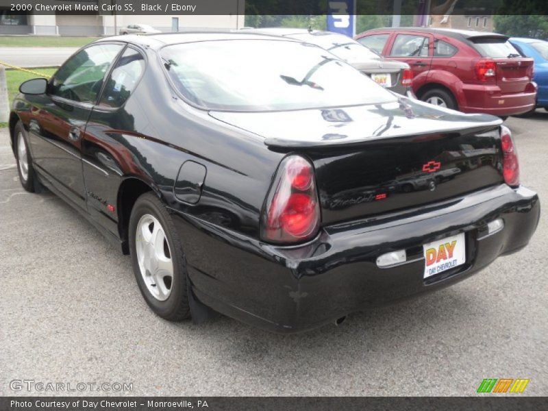 Black / Ebony 2000 Chevrolet Monte Carlo SS