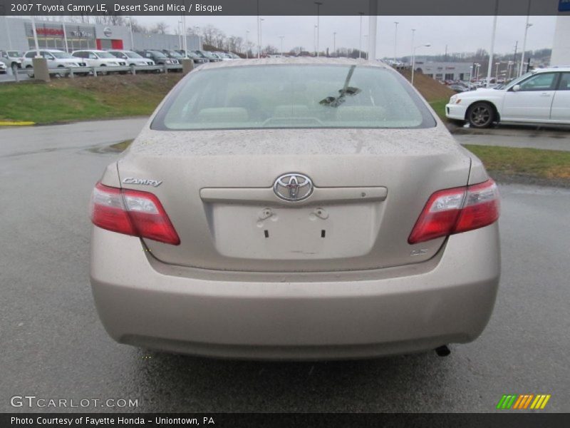 Desert Sand Mica / Bisque 2007 Toyota Camry LE