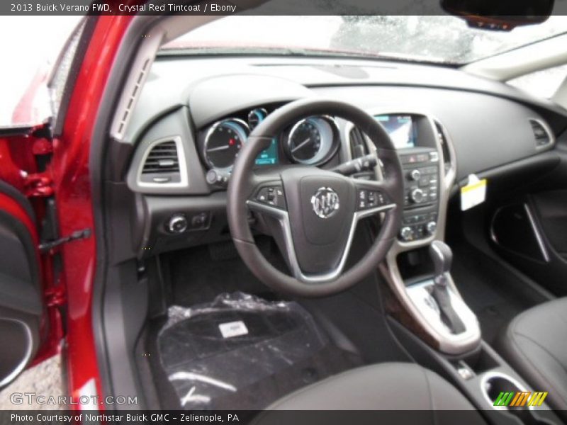 Crystal Red Tintcoat / Ebony 2013 Buick Verano FWD