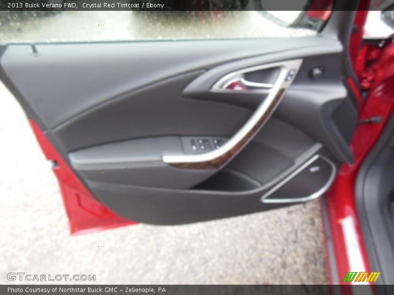 Crystal Red Tintcoat / Ebony 2013 Buick Verano FWD