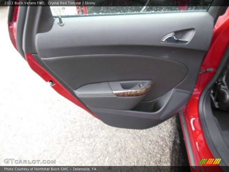Crystal Red Tintcoat / Ebony 2013 Buick Verano FWD