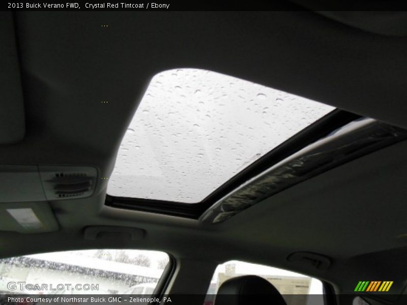 Crystal Red Tintcoat / Ebony 2013 Buick Verano FWD