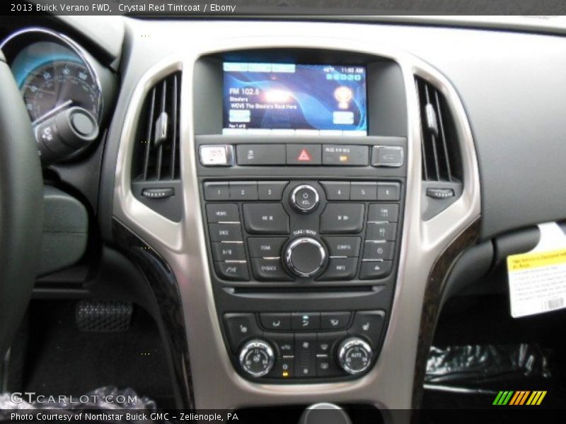 Crystal Red Tintcoat / Ebony 2013 Buick Verano FWD
