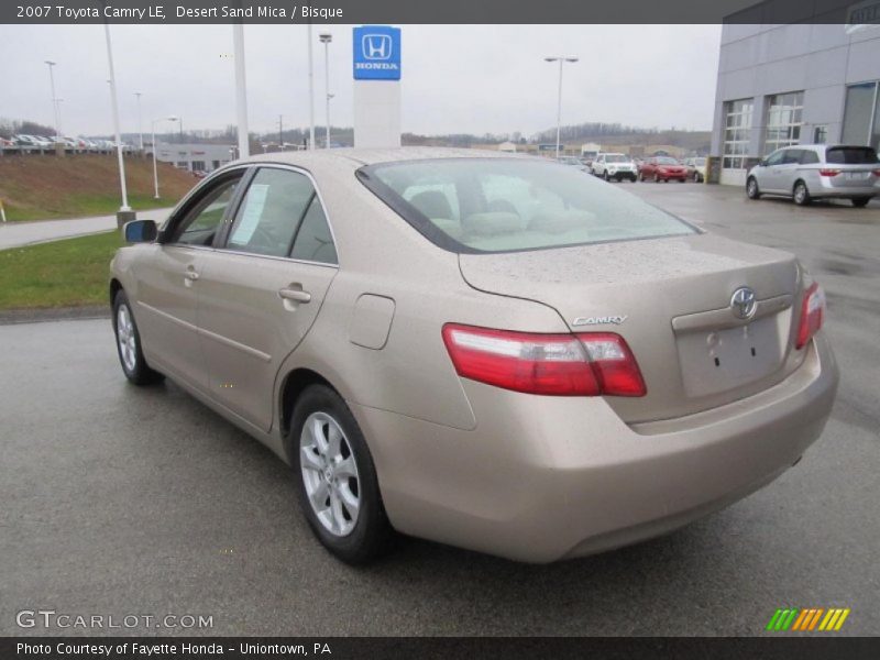 Desert Sand Mica / Bisque 2007 Toyota Camry LE