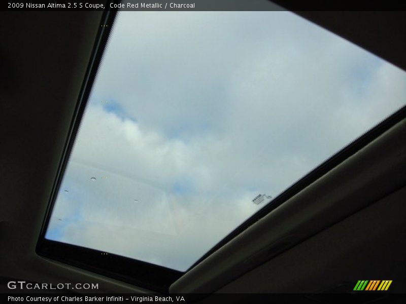 Code Red Metallic / Charcoal 2009 Nissan Altima 2.5 S Coupe