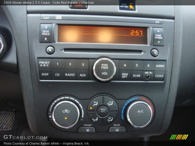 Code Red Metallic / Charcoal 2009 Nissan Altima 2.5 S Coupe