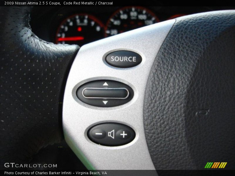 Code Red Metallic / Charcoal 2009 Nissan Altima 2.5 S Coupe