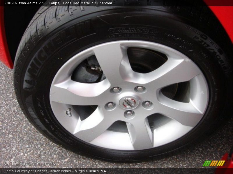 Code Red Metallic / Charcoal 2009 Nissan Altima 2.5 S Coupe