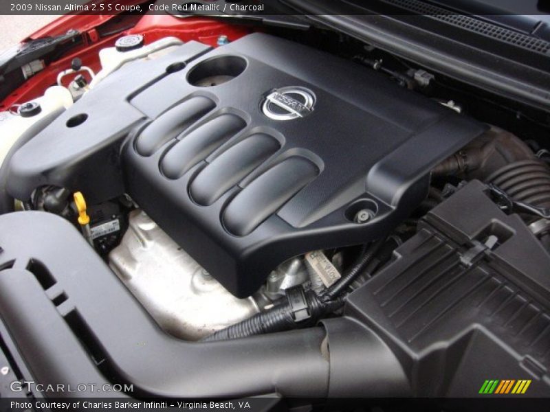 Code Red Metallic / Charcoal 2009 Nissan Altima 2.5 S Coupe