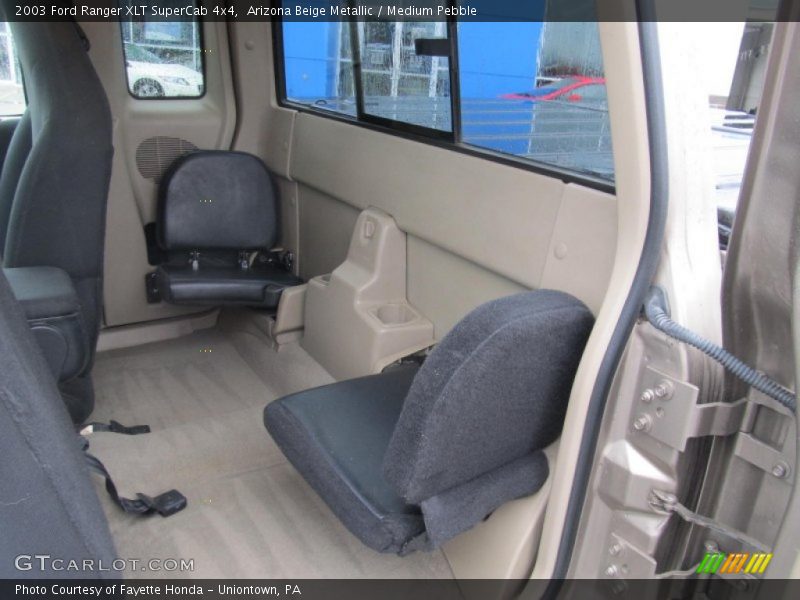 Arizona Beige Metallic / Medium Pebble 2003 Ford Ranger XLT SuperCab 4x4