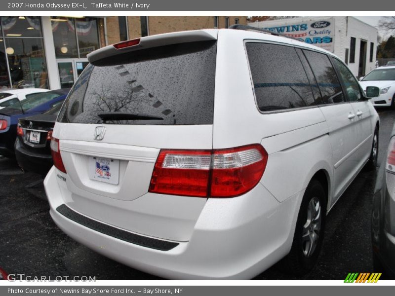 Taffeta White / Ivory 2007 Honda Odyssey EX-L