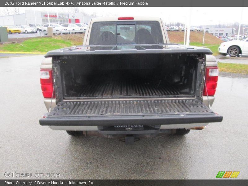 Arizona Beige Metallic / Medium Pebble 2003 Ford Ranger XLT SuperCab 4x4