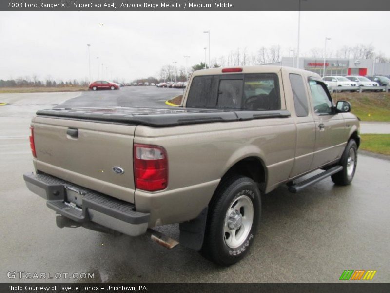 Arizona Beige Metallic / Medium Pebble 2003 Ford Ranger XLT SuperCab 4x4